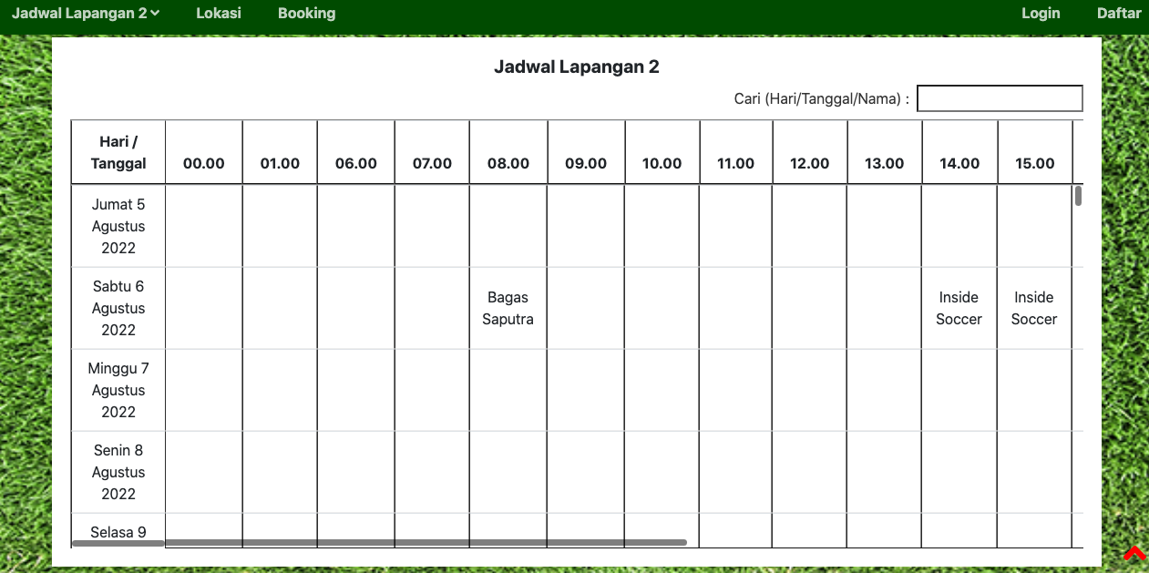 You are currently viewing Jasa Pembuatan Web Aplikasi Booking Lapangan Futsal