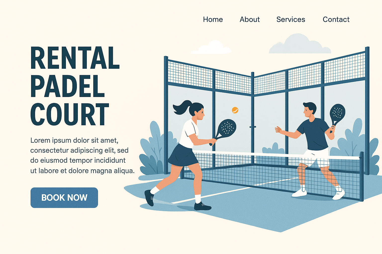 Read more about the article Jasa Pembuatan Web Aplikasi Sewa Lapangan Padel